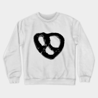 Heart Pretzel Crewneck Sweatshirt